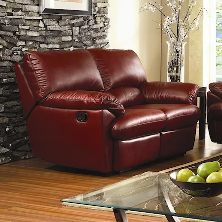 Contemporary Motion Love Seat